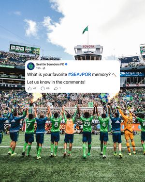 Image post by @soundersfc on Instagram