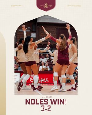 Image post by @fsuvolleyball on Instagram