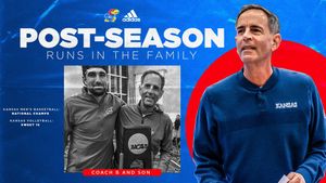 Image post by @KUVolleyball on Twitter