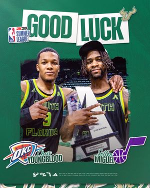 Image post by @USFMBB on Twitter