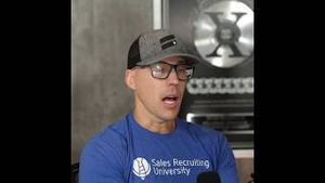 Video post by @salesrecruitinguniversity on YouTube