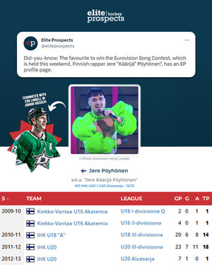 Image post by @eliteprospectshockey on Instagram