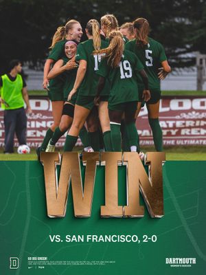 Image post by @dartmouthwsoccer on Instagram