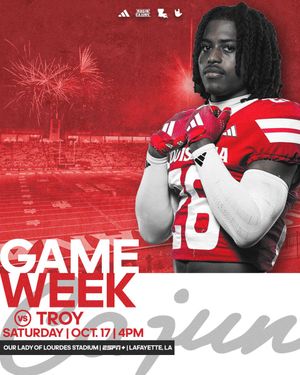 Image post by @RaginCajunsFB on Twitter/X