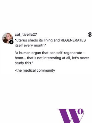 Image post by @thewomensorganisation on Instagram