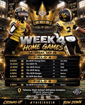 Image post by @heirfootball on Instagram