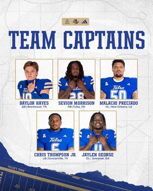 Image post by @tulsa_football on Instagram
