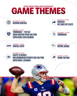 Image post by @patriots on Instagram