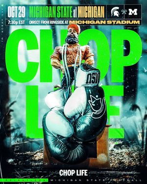 Image post by @MSU_Football on Twitter