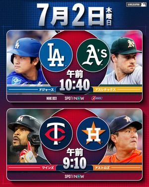 Image post by @mlbjapan on Instagram