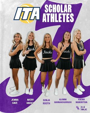 Image post by @sfa_tennis on Instagram