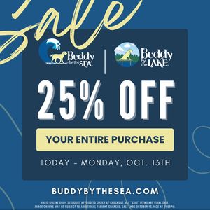 Image post by @shop_buddybythesea on Instagram