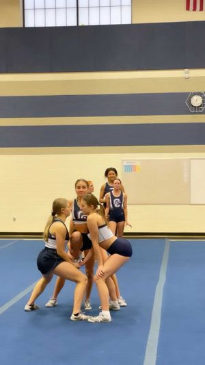 Video post by @corner_canyon_cheer on Instagram