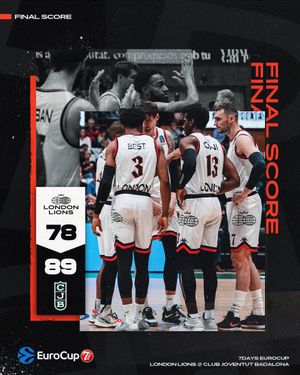 Image post by @LondonLions on Twitter