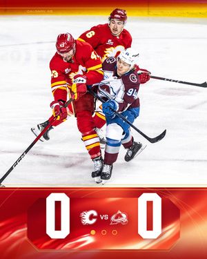 Image post by @NHLFlames on Twitter