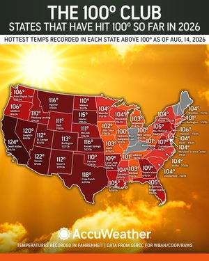 Image post by @accuweather on Twitter