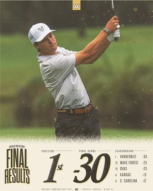 Image post by @vandymgolf on Instagram