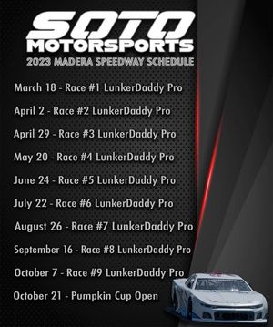 Image post by @SotoMotorsports on Facebook