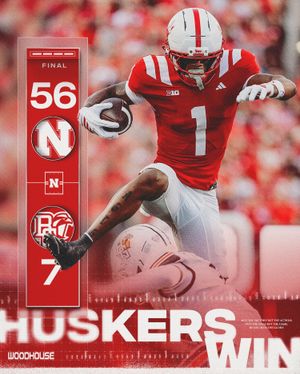 Image post by @huskerfootball on Instagram