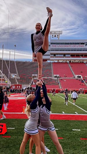 Video post by @corner_canyon_cheer on Instagram