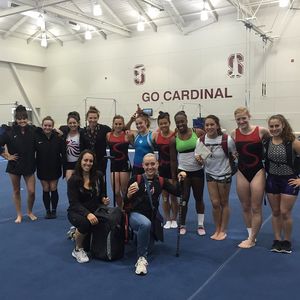 Image post by @stanfordgymnastics on Instagram
