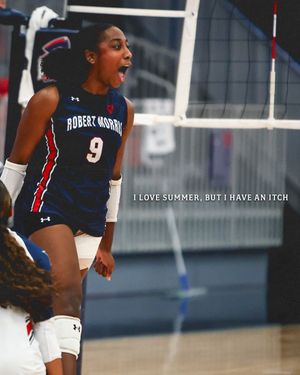 Image post by @rmuvolleyball on Instagram