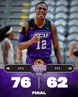 Image post by @ACU_MBB on Twitter