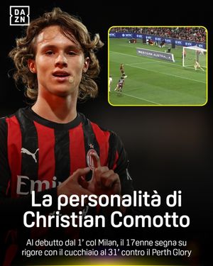 Image post by @dazn_it on Instagram