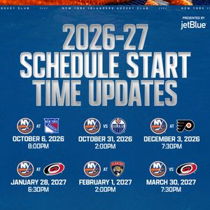 Image post by @nyislanders on Instagram
