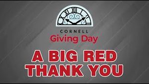 Video post by @cornellathletics on YouTube