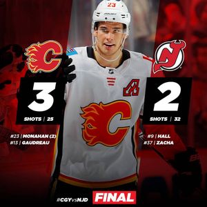 Image post by @nhlflames on Instagram