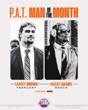 Image post by @clemsonfb on Instagram