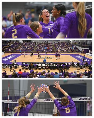 Image post by @jmuvolleyball on Instagram