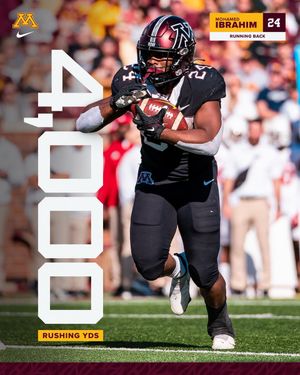 Image post by @GopherFootball on Twitter