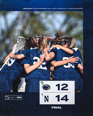 Image post by @PennStateWLAX on Twitter