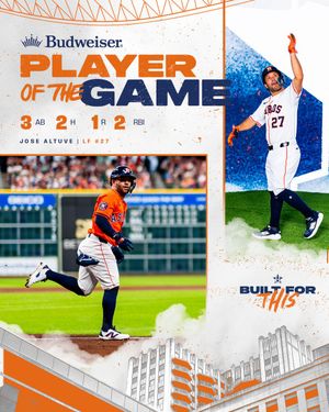 Image post by @astros on Twitter/X