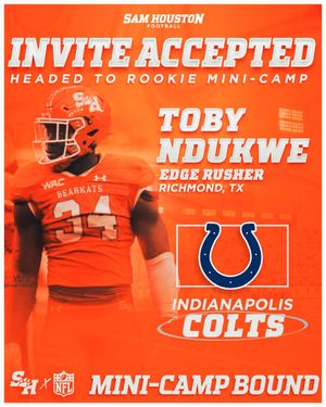 Image post by @BearkatsFB on Twitter