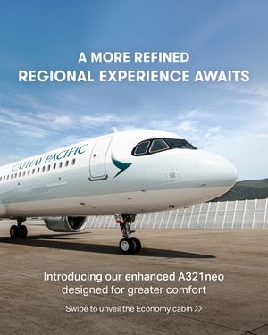 Image post by @cathaypacific on Instagram