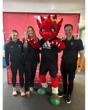 Image post by @walesnetball_ on Instagram