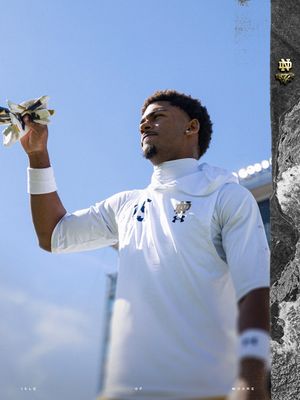 Image post by @ndfootball on Instagram