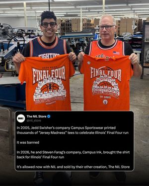 Image post by @illinois.nil.store on Instagram