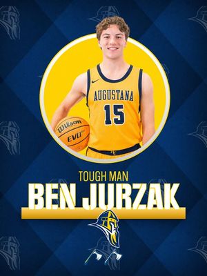 Image post by @Augustana Basketball on Facebook