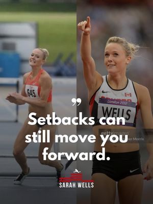 Image post by @sarahwells400mh on Instagram