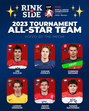 Image post by @eliteprospects on Twitter