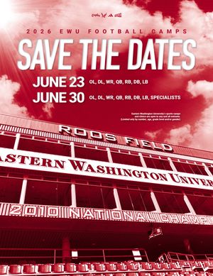 Image post by @ewu_football on Instagram