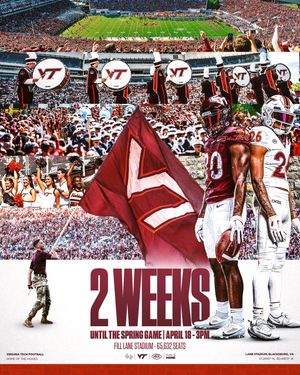 Image post by @hokiesfb on Instagram
