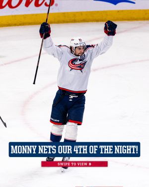 Image post by @bluejacketsnhl on Instagram