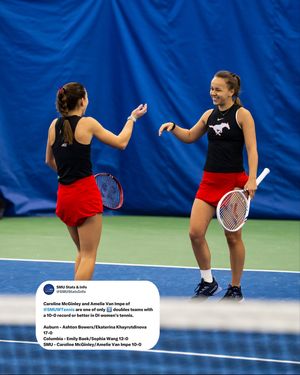 Image post by @smuwtennis on Instagram
