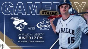 Image post by @LaSalle_Sports on Twitter
