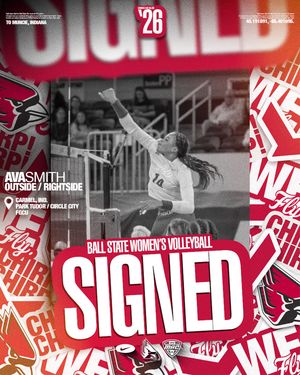 Image post by @ballstatewvb on Instagram